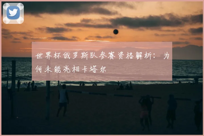 世界杯俄罗斯队参赛资格解析：为何未能亮相卡塔尔